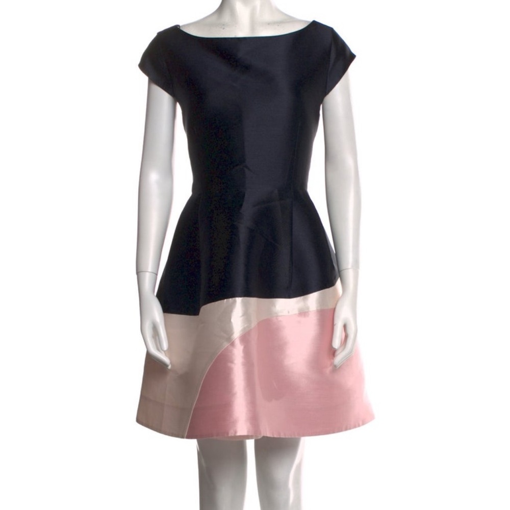 Kate Spade Navy Blue and Pink Dress